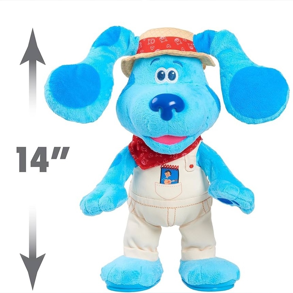 Blue's Clues and You! Bingo Blue Plush Stuffed Animal with Sounds and Movement - Picture 2 of 11